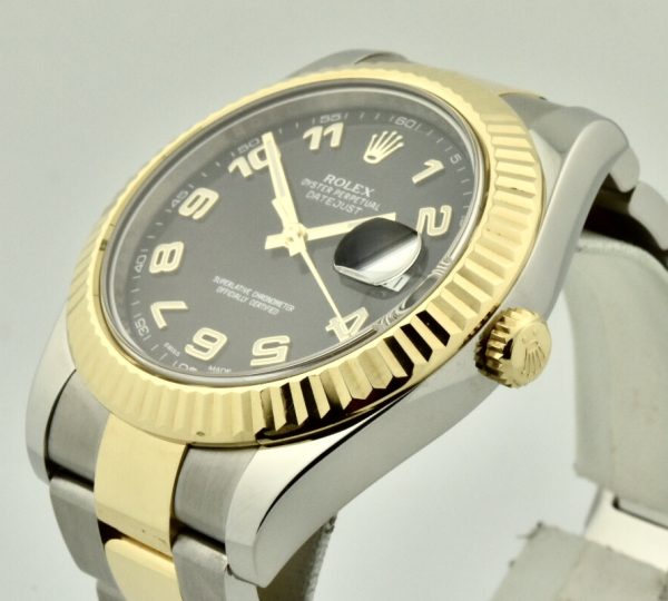 rolex datejust II side