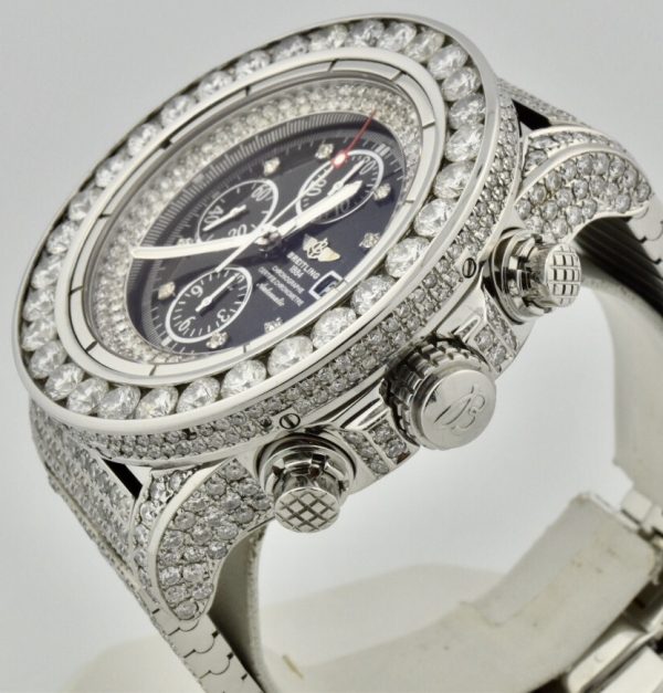Iced out breitling side