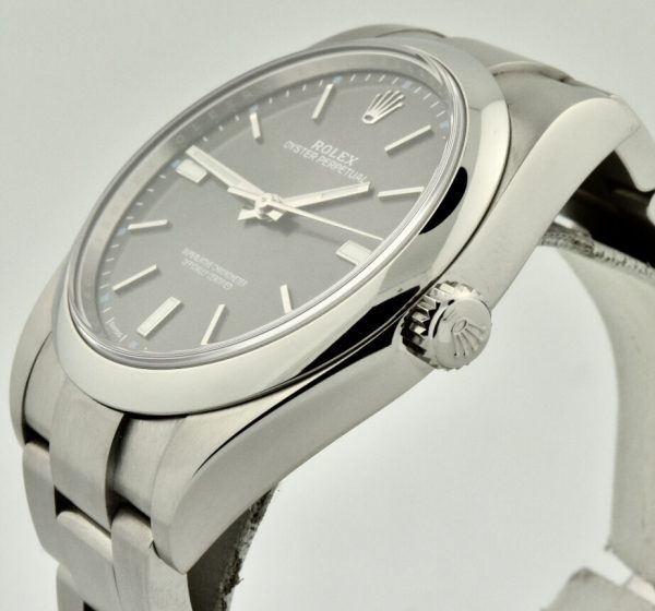 rolex oyster perpetual side