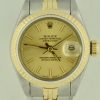Rolex datejust 69173 steel & gold