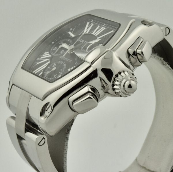 cartier roadster chronograph crown