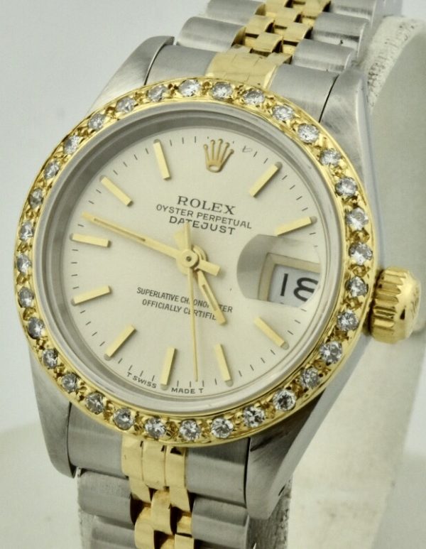 ladies rolex datejust diamond for sale atlanta