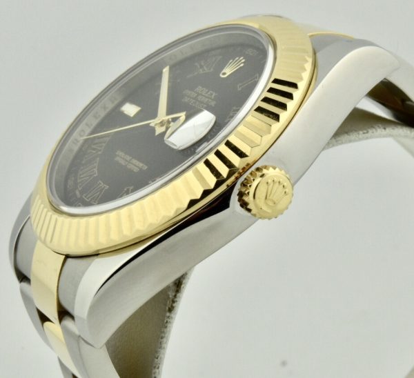 rolex datejust 116333 crown