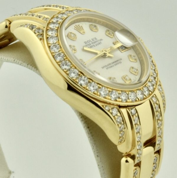 ladies rolex pearlmaster 80298 for sale