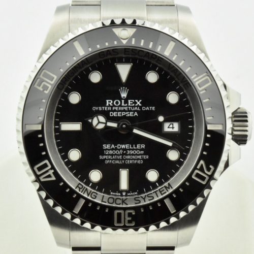 2018 rolex deepsea sea dweller 126660 black dial for sale