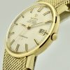 omega constellation 14k gold crown