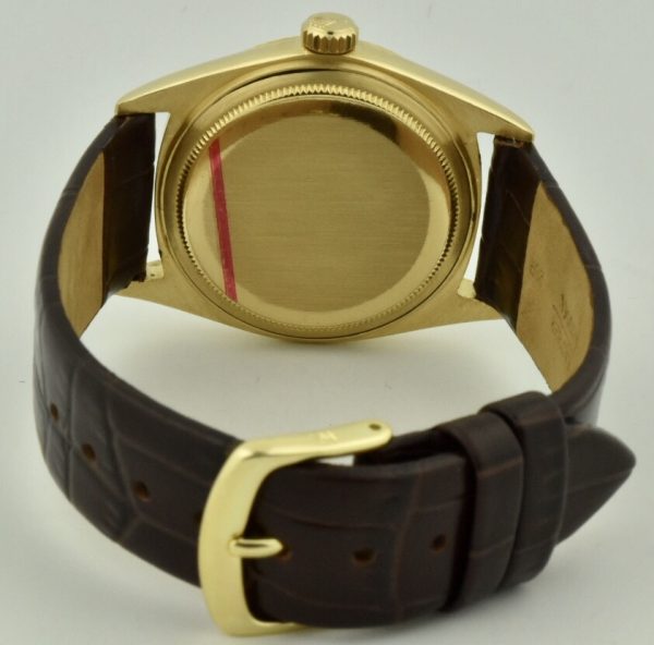 rolex 1803 case back gold