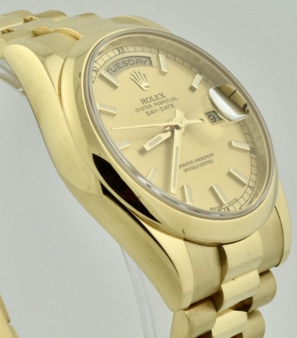 rolex president 36mm 118208 for sale atlanta