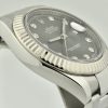 rolex datejust 41 rhodium diamond dial 116334