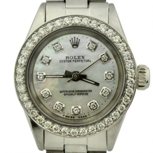 1962 ladies rolex oyster perpetual diamond