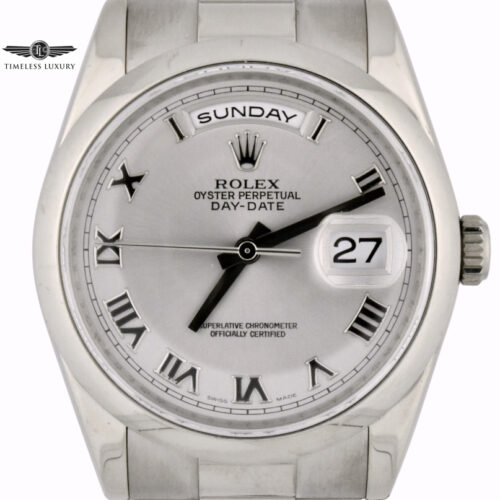 Rolex day-date president 118209 white gold for sale