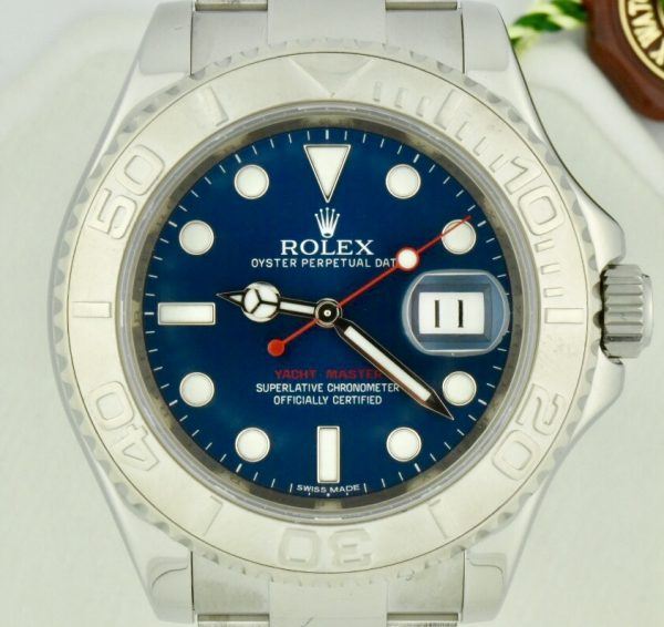 Rolex Yachtmaster 116622 blue dial for sale