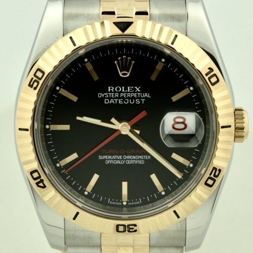 Rolex 116261 Turn-o-graph 18k rose gold for sale