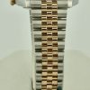 rolex datejust jubilee band steel & rose gold