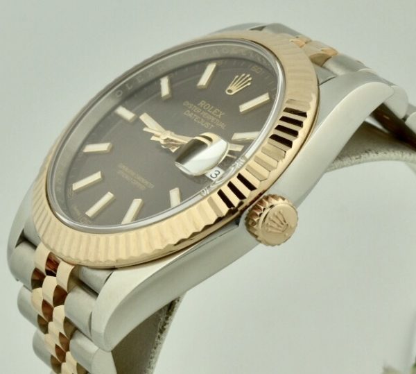 rolex 126331 rose gold crown