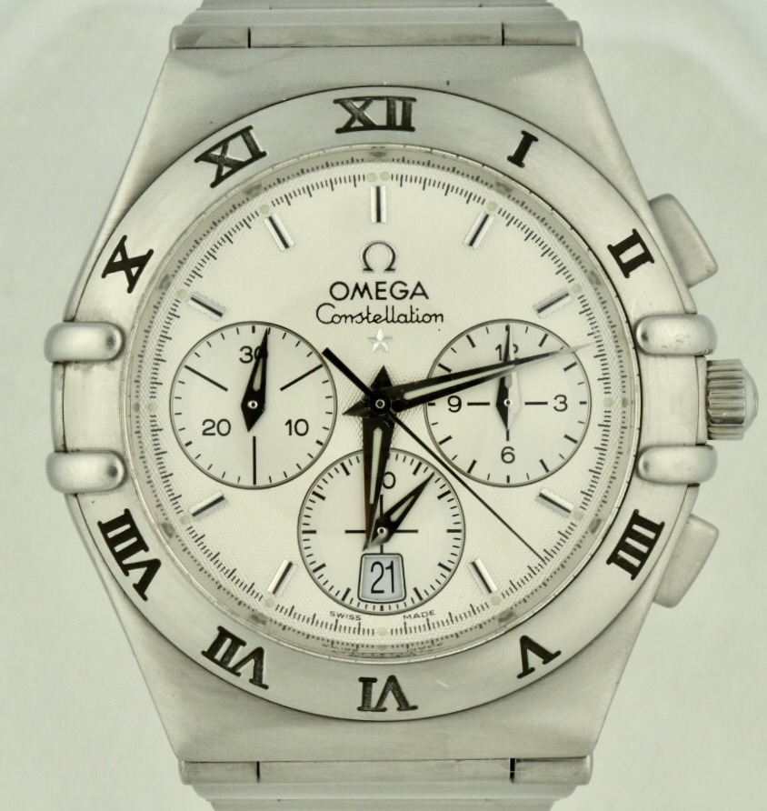 omega constellation chronograph quartz
