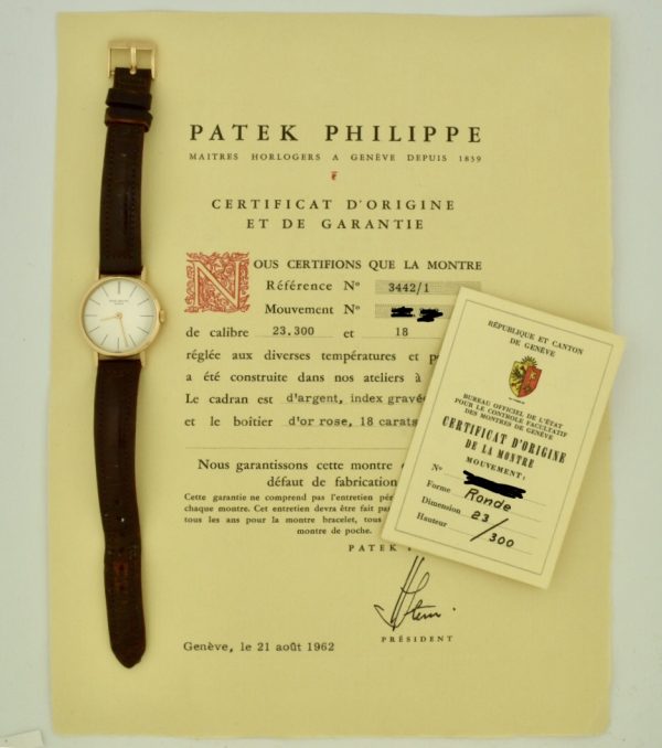 1962 vintage patek philippe for sale