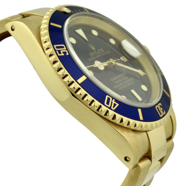 rolex 16618 blue bezel