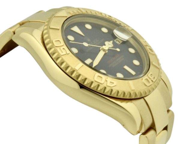 rolex yachtmaster 35mm blue dial