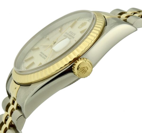 rolex 16233 gold crown