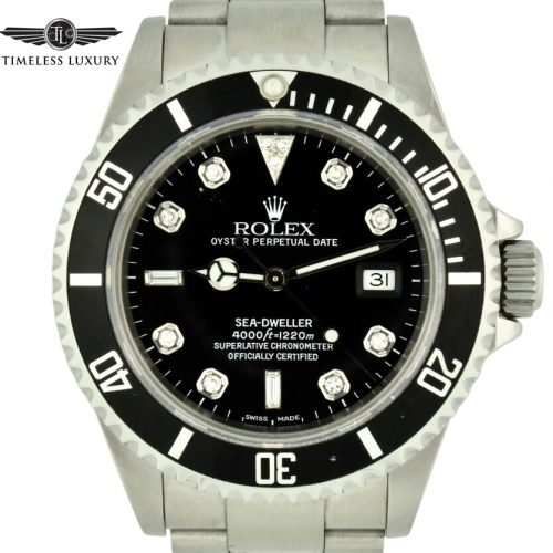 Rolex 16600 Seadweller diamond dial for sale