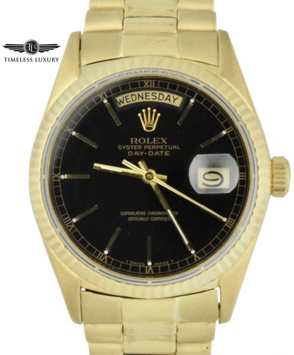 1986 mens rolex president 18038