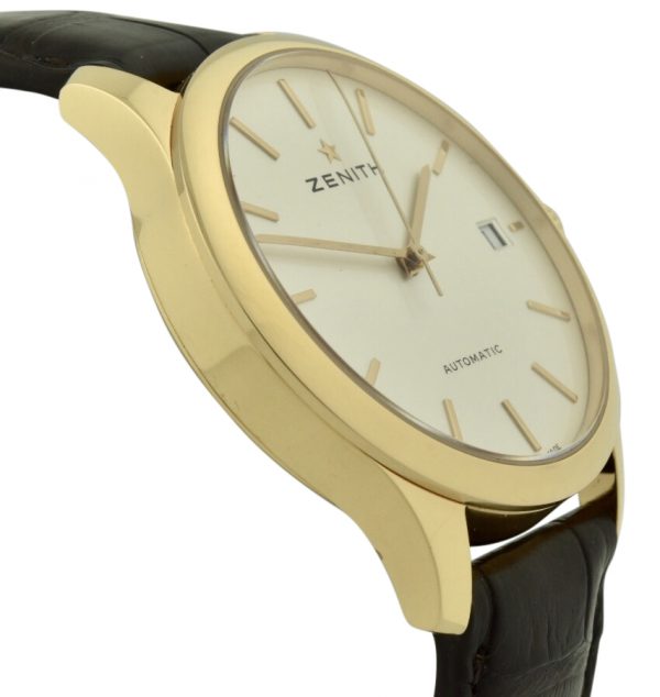 zenith port royal 18k rose gold