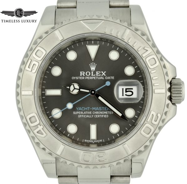 Rolex yachtmaster 116622 rhodium dial for sale