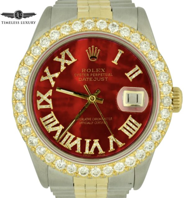 Diamond Rolex Datejust 16013