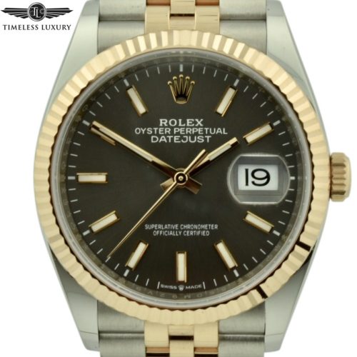 2019 Rolex Datejust 126231 Steel & 18k Rose Gold