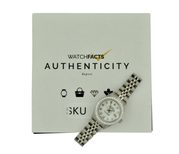 1991 lady rolex datejust diamond bezel watch