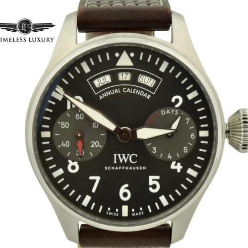 IWC bog pilot annual calendar spitfire IW502702