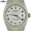 1987 Rolex Datejust 16030 White Roman Dial