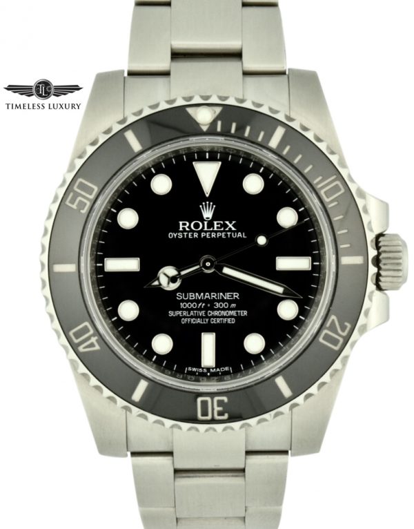 Men's Rolex submariner no date 114060 for sale