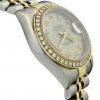 ladies rolex datejust factory diamond bezel