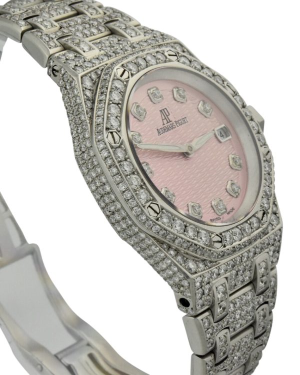 ladies Audemars piglet diamond watch