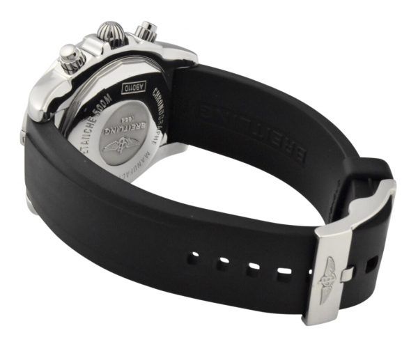 breitling chronomat ab0110 rubber strap