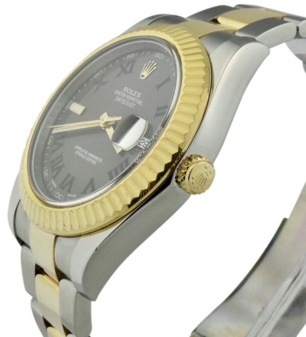 rolex 116333 gold crown
