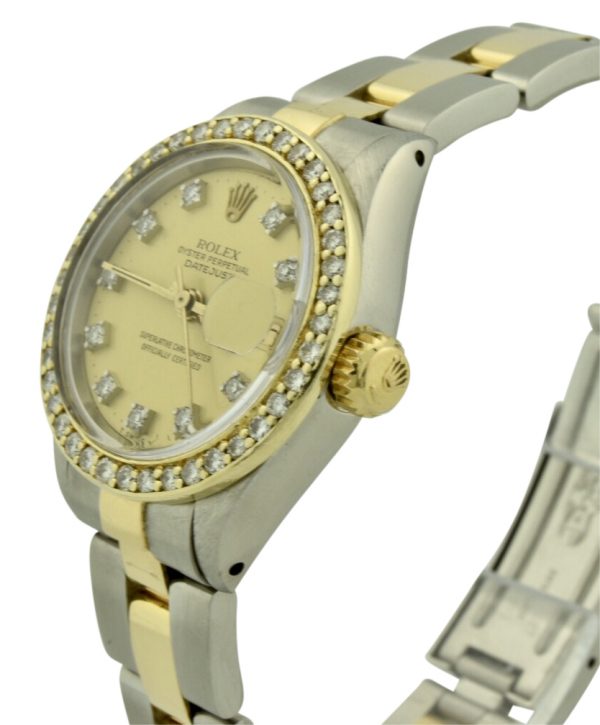rolex 6917 champagne diamond dial