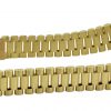 ladies rolex president gold band