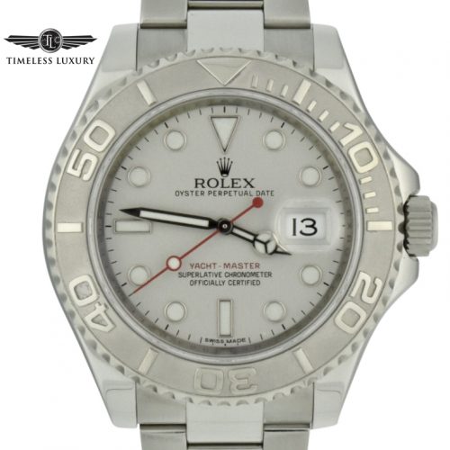 Rolex yachtmaster 40mm 116622 platinum dial
