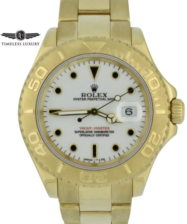 Rolex Yachtmaster 40mm 18k gold 16628