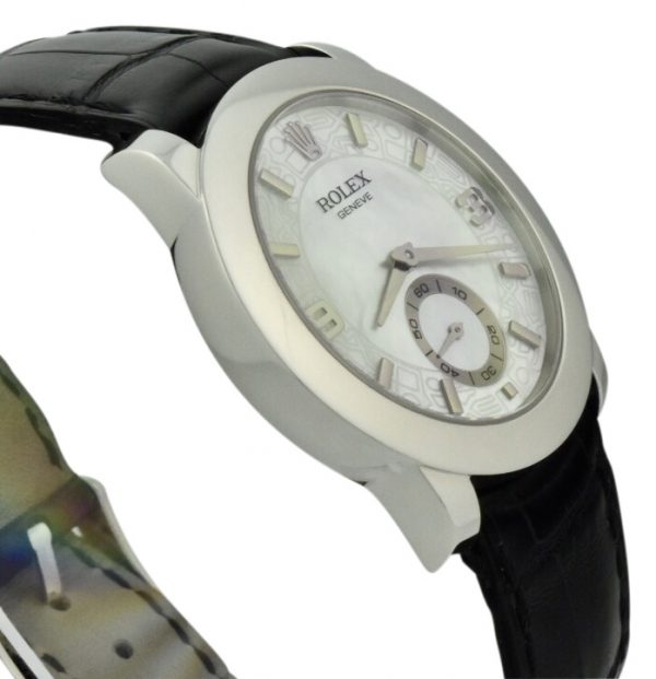 Rolex Cellinium 5240 mother of pearl watch