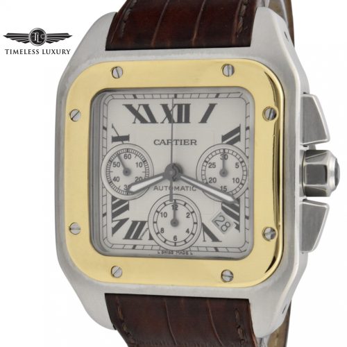 Cartier santos 100 xl chronograph 2740