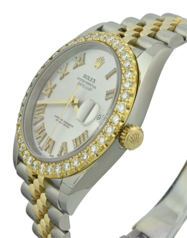 rolex datejust 41mm diamonds