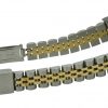 ladies rolex steel & gold oyster band