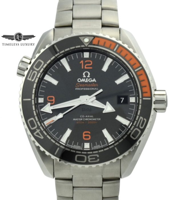OMEGA Seamaster Planet Ocean 600m 215.30.44.21.01.002 Black Dial