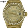 1989 ladies rolex president 69178 diamond bezel