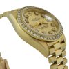 ladies rolex president diamond bezel