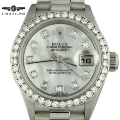 Ladies rolex platinum president 70136 for sale